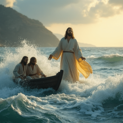 stories in the biblelist Jesus Walks on Water (Matthew 14:22-33)